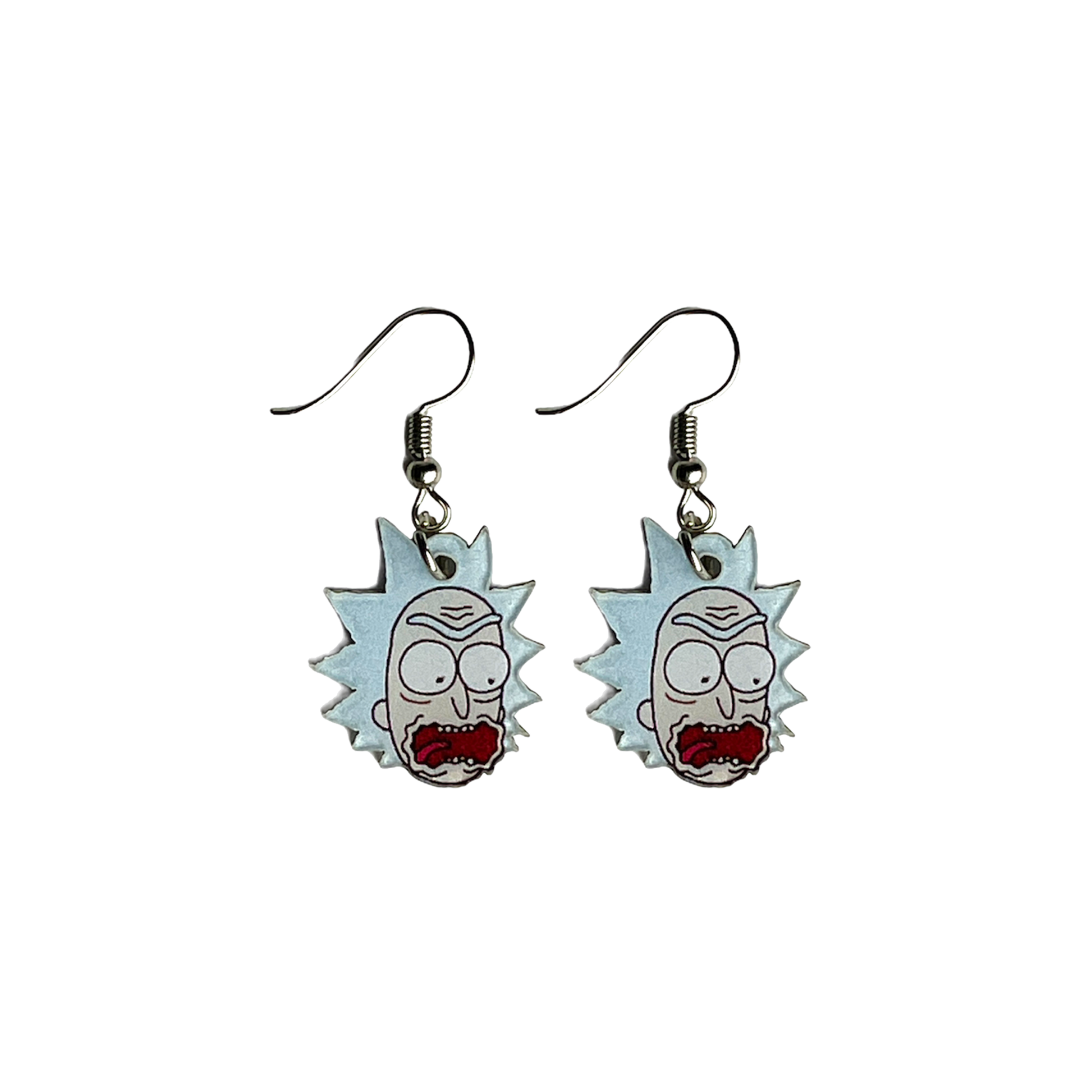 Rick Acrylic Earring - theqaafshop