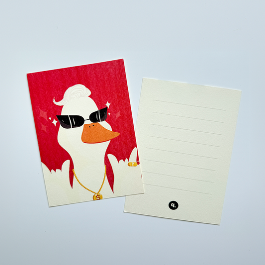 Rich Duck post card