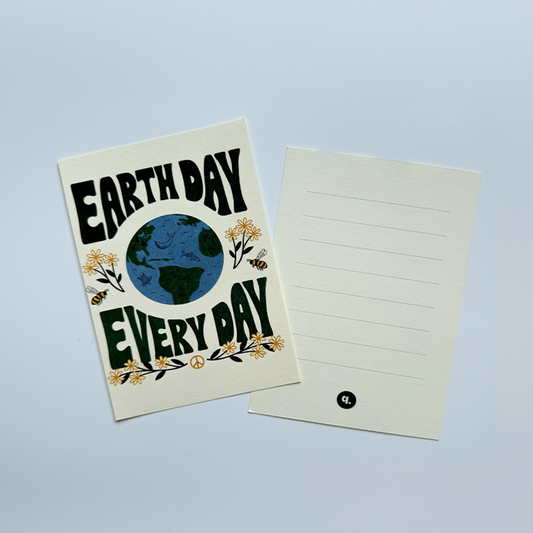 Earth Day post card