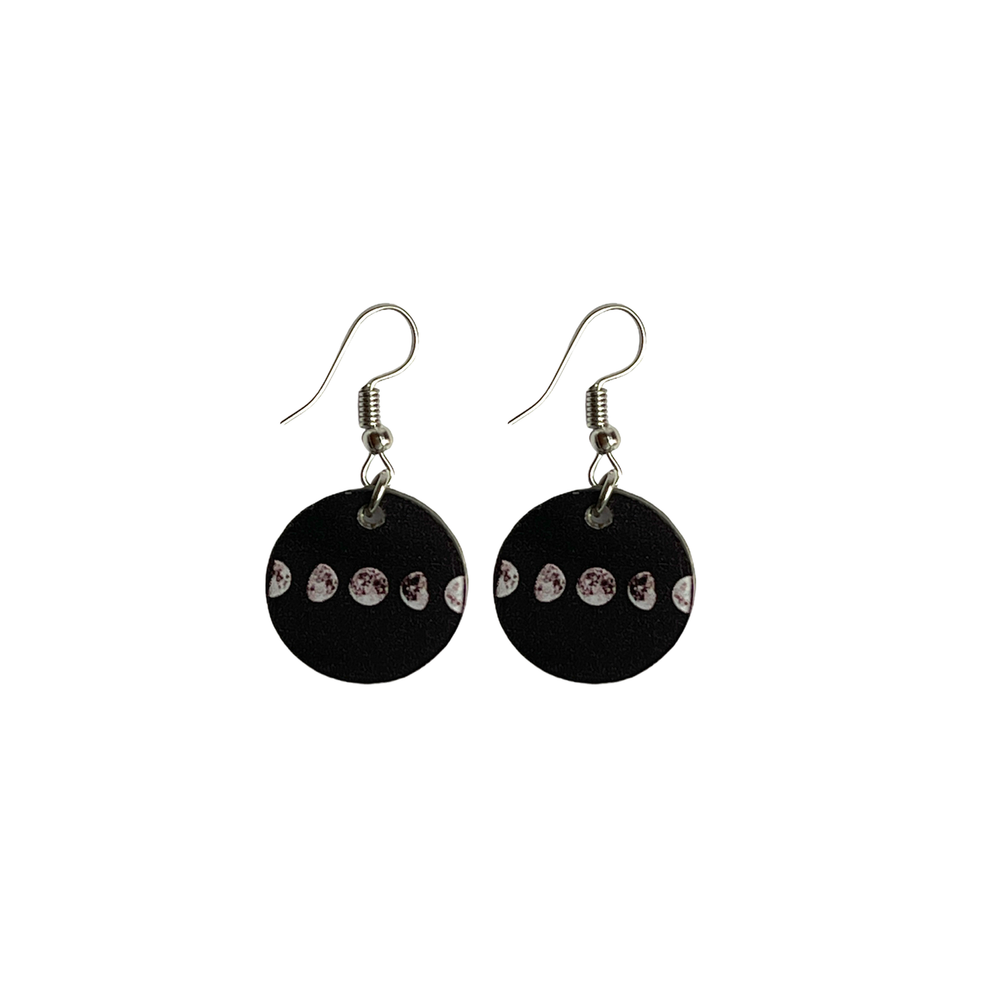 The Moon Acrylic Earring - theqaafshop