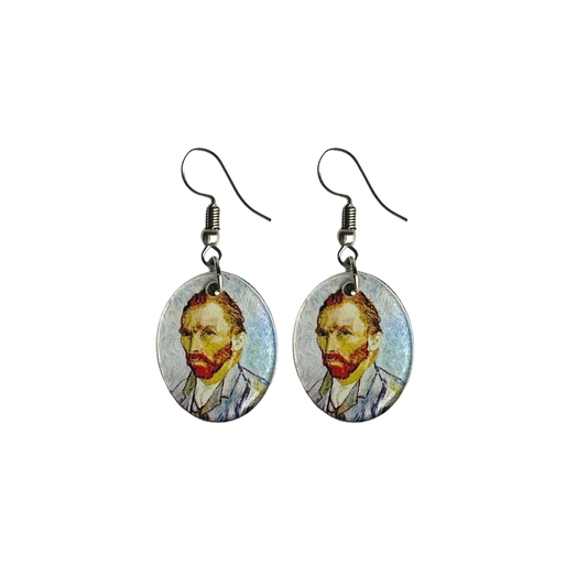 VanGogh Acrylic Earring - theqaafshop