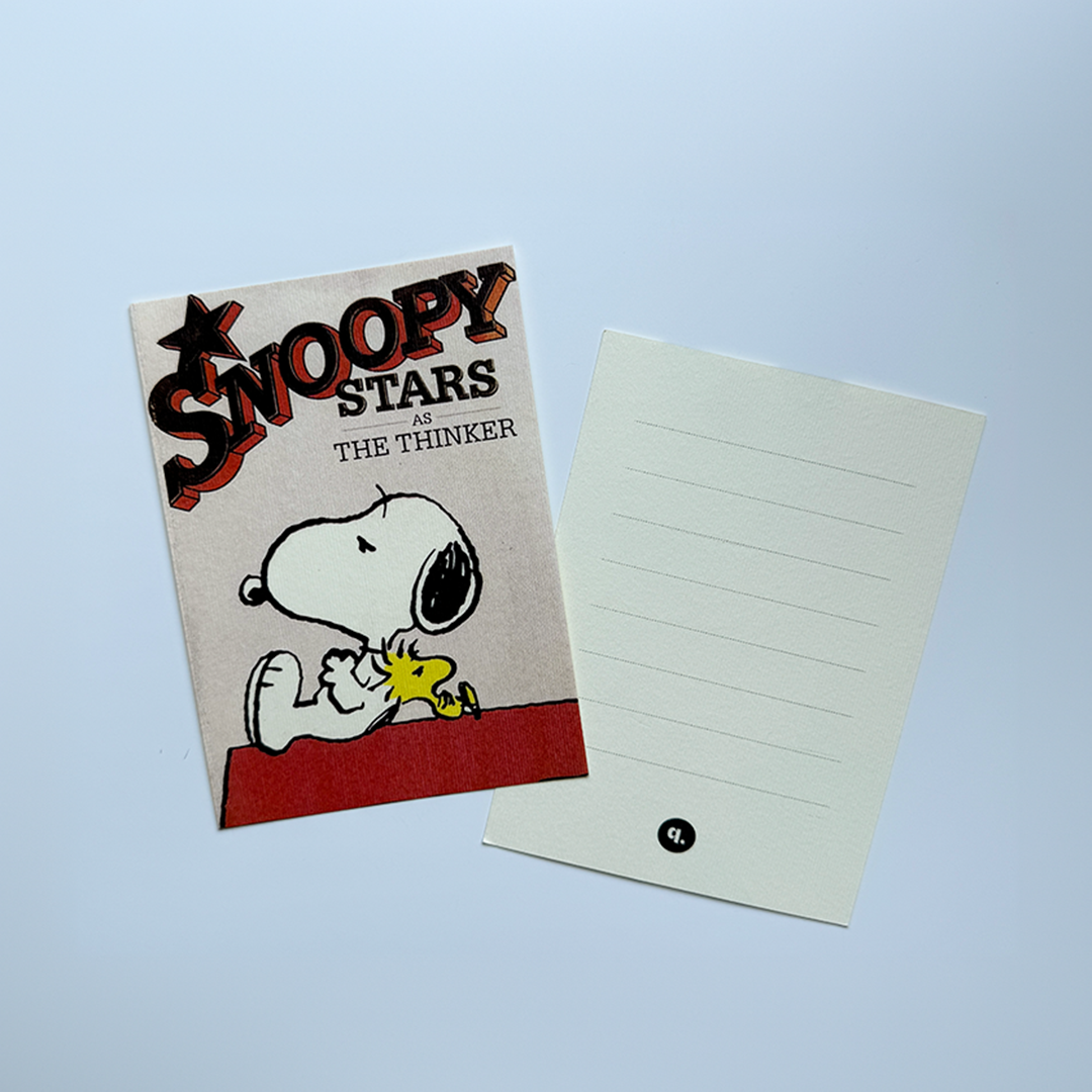 Snoopy post card