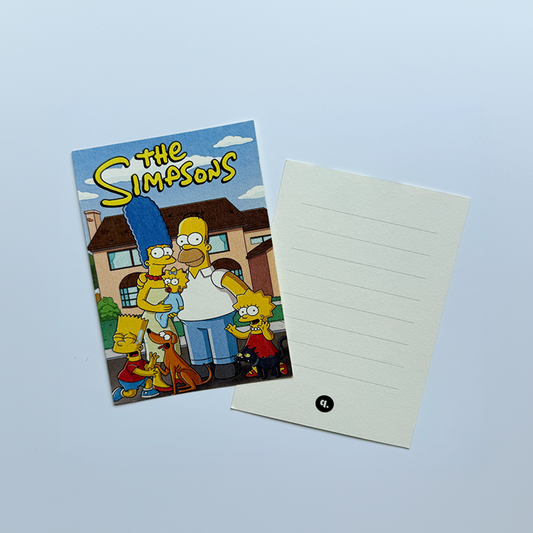 The Simpson post card